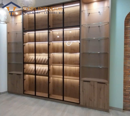 Thi công Nội thất nhà phố anh Phong - Bình Tân