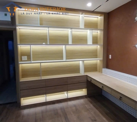 Thi công Nội thất nhà phố anh Phong - Bình Tân