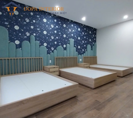 Thi công Nội thất nhà phố anh Phong - Bình Tân