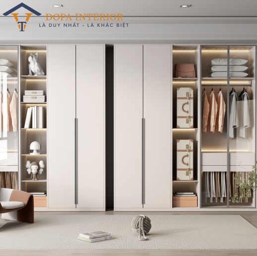 Tủ quần áo cánh mở 